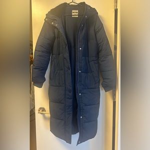 Abercrombie & Fitch Ultra Long Puffer Parka Jacket Coat